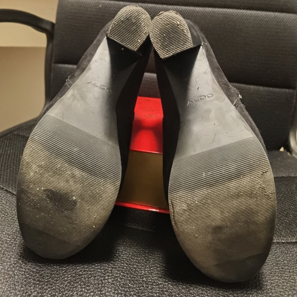 Aldo suede high heel booties - Picture 5 of 5
